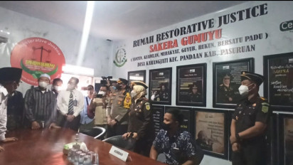 Kampung Restorative Justice, Selesaikan Perkara secara Cepat dan Sedehana, melalui Musyawarah Mufakat