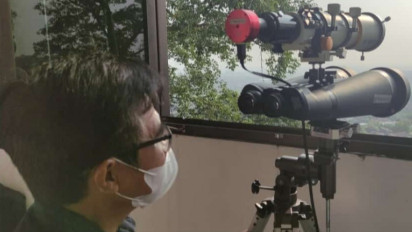 Hilal Tidak Terlihat di Bukit Condrodipo Gresik