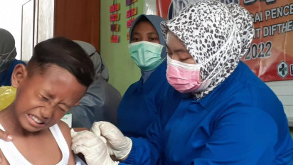 Vaksinasi Difteri di Pulau Gili Jauh dari Target, Dinkes Tambah Personil