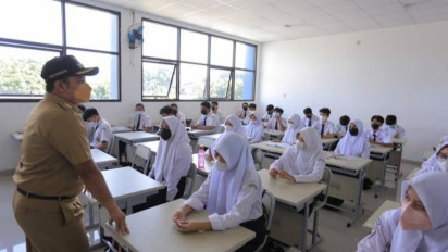 PTM Kapasitas 100 Persen di Kota Tangerang Mulai Dilaksanakan