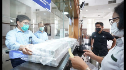 Cegah Calo Penjual Uang dan Uang Palsu Penukaran Uang Pecah Lewat Aplikasi PINTAR