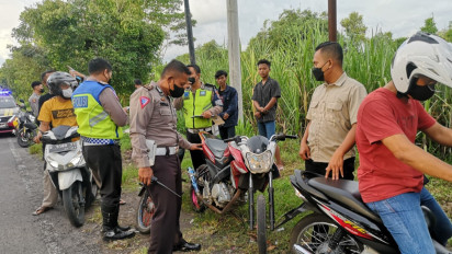Bubarkan Aksi Balap Liar di Lumajang, Polisi Amankan 16 Motor