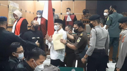 M Kace Divonis 10 Tahun Penjara