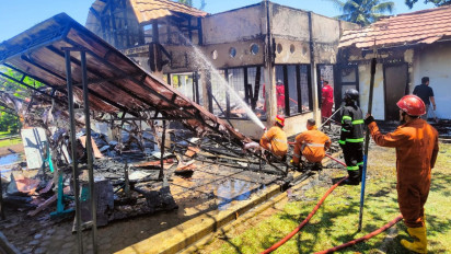 Musala Panti ODGJ di Bengkulu Hangus Terbakar