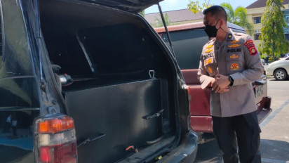 Polda Sumsel Ungkap Penimbun BBM dengan Mobil Dimodifikasi  