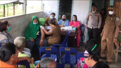 Kejar Target 70 Persen, Vaksinasi Lansia di Tapteng Digenjot di Bulan Ramadhan