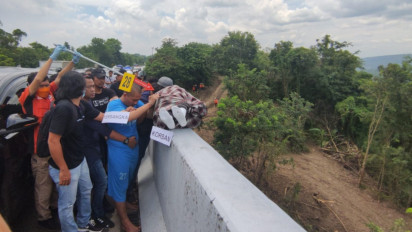 Rekonstruksi Kasus Pembunuhan Bidan Sweetha, Terungkap Fakta Baru