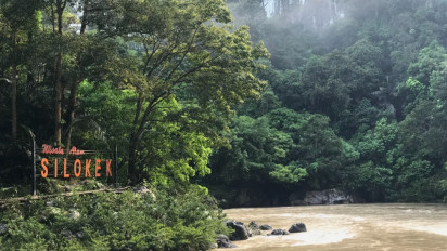 Geopark Silokek Kawasan Geopark Nasional Ranah Minang di Sumbar