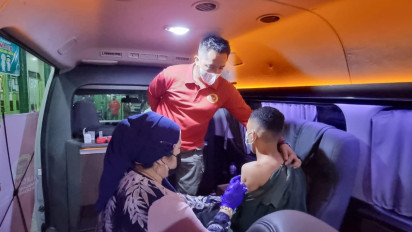 Kebut Target Vaksin, Binda Sumut Gelar Vaksinasi Selepas Tarawih