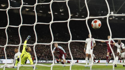 10 Pemain West Ham Tahan Imbang Lyon 1-1 Pada Leg Pertama Liga Europa