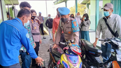 Cegah Aksi Kekerasan Jalanan, Polisi di Sleman Razia ke Sekolah