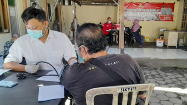 Selama Ramadhan, Polres Boyolali Buka Gerai Vaksinasi Pada Malam Hari