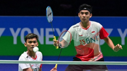 Ganda Putra Indonesia Pastikan Satu Tiket Final Korea Open 2022