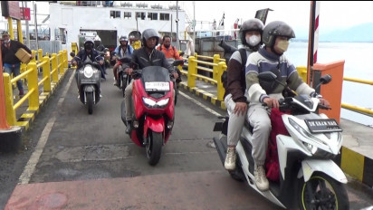 Dampak Bebas Rapid Tes, Pemudik dari Bali Mulai Mengalir di Pelabuhan Ketapang