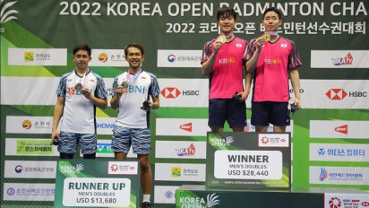Indonesia Puasa Gelar di Korea Open 2022