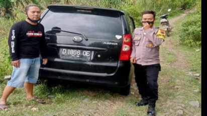 Akhirnya Terungkap, Pemilik Mobil Minibus yang Tersesat di Kawasan Hutan Kecamatan Larangan Brebes