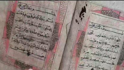 Ditemukan di Somalangu Kebumen, Al Quran Kuno dari Abad Ke-18