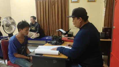 Terjaring Razia, Pemuda Kepahiang Simpan Ganja Dalam Bagasi Motor