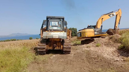 Sirkuit Moto Cross Grand Prix Samota Sumbawa Mulai Dibangun