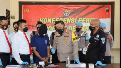Satreskrim Polres Demak Tangkap Pencuri Spesialis Barang dalam Mobil