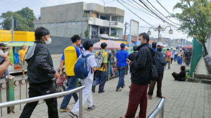 Satgas Pelajar Bogor Amankan 20 Siswa Hendak Unjuk Rasa ke Jakarta