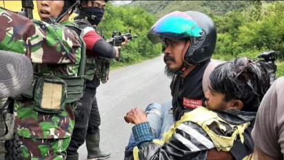 KKB Tembak 2 Tukang Ojek di Puncak Jaya Papua, 1 Orang Tewas