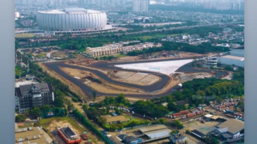 Panitia: Sirkuit Formula E Jakarta Sudah Rampung