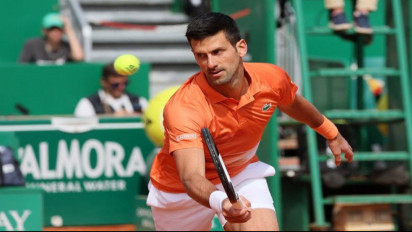 Petenis Nomor Satu Dunia Novak Djokovic Kalah dari Davidovich Fokina di Monte Carlo Masters