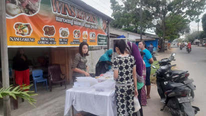 Pedagang Musiman Aneka Menu Takjil Ramaikan Jalanan Kota Binjai