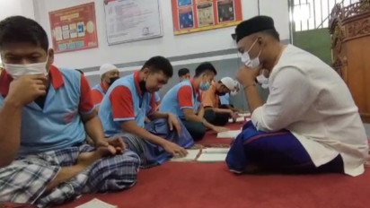 Ramadhan, Ratusan Warga Binaan Rutan Kelas IIB Boyolali Belajar Al Quran