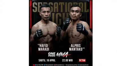 Hafid Nur Maradi vs Alpris Mantako: Grapler Kontra Striker