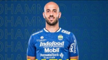 Persib Resmi Lepas Gelandang Asal Palestina Mohammed Rashid
