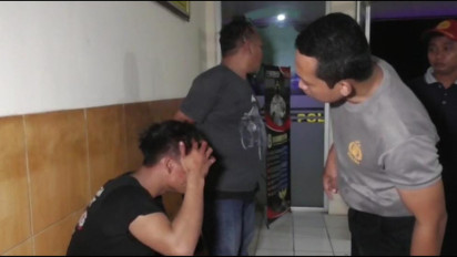 Kepergok Saat Mencuri Motor Teman, Residivis di Ciamis Babak Belur Dihajar Massa