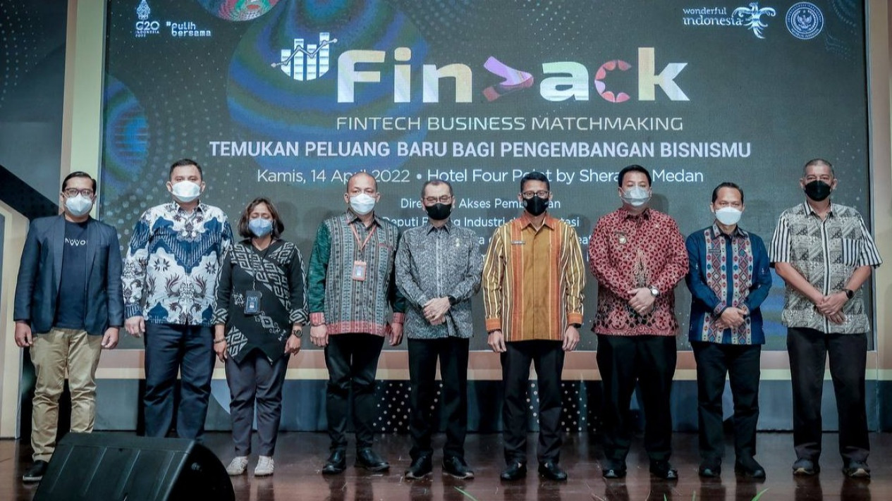 Menparekraf Permudah Akses Pembiayaan UMKM Sumut Lewat Kegiatan Finback
            - galeri foto