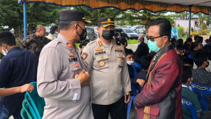 Kapolres Pastikan Perayaan Jumat Agung di Humbahas Aman