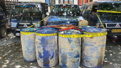 Polisi Ciduk 4 Pelaku Penimbunan Solar Bersubsidi di Nagan Raya