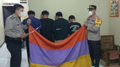 Kerap Ugal-ugalan, Kelompok Bermotor di Sukabumi Ditangkap Polisi
