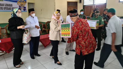 Hargai Veteran dan Warakawuri Operasi Seroja, YPPSDP dan KADIN DKI Gelar Berbagi di Bulan Ramadhan