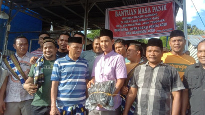 Bantuan untuk Korban Banjir Bandang Kutacane Terus Mengalir