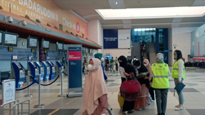 Drastis, Lonjakan Penumpang di Bandara SMB II Palembang Naik Hingga 2000