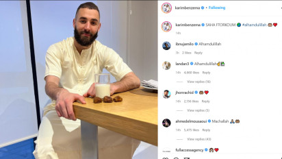 Sangat Sederhana, Menu Rutin Buka Puasa Ramadan Cara Karim Benzema: Hanya Tiga Butir Kurma dan Segelas Air Mineral