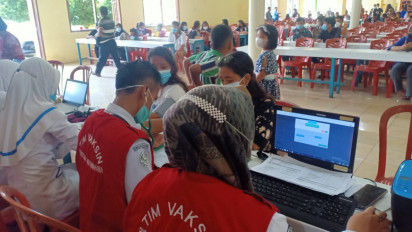 Jelang Mudik Lebaran, Binda Sumsel Terus Suntik Vaksin Booster