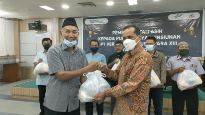 PTPN XIII Berbagi Tali Asih Kepada 8.035 Purnakarya, Kaum Dhuafa dan Anak Yatim Piatu