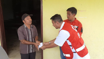 Puting Beliung di Binjai, PMI Turun ke Lokasi