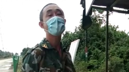 WNA Tiongkok yang Viral Gunakan Atribut Militer Dipulangkan