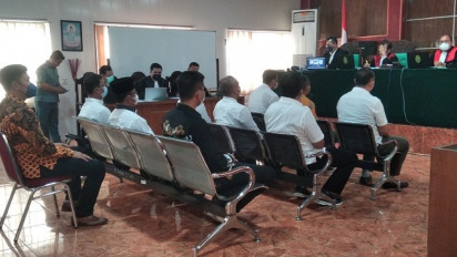 Dugaan Korupsi Proyek PUPR, 10 Terdakwa Anggota DPRD Muara Enim Kompak Akui Menerima Fee