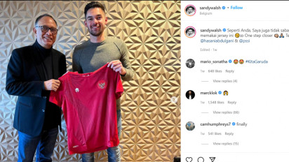 Proses Naturalisasi Jalan Terus, Sandy Walsh dan Jordi Amat Tak Sabar Ingin Segera Perkuat Tim Nasional Indonesia