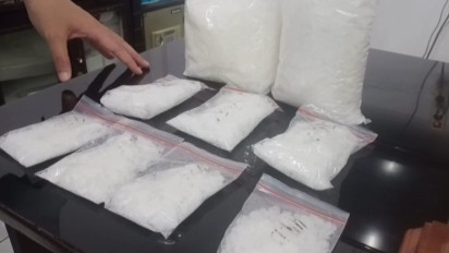 Dalam Sehari, Polisi Tangkap 2 Pengedar Narkoba, 2,5 Kg Sabu Disita