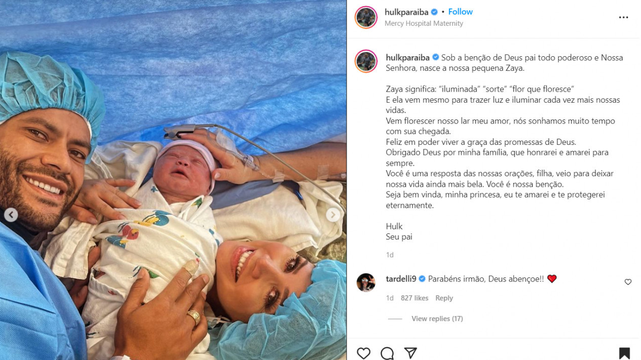 Hulk Jadi Ayah dari Anak yang Lahir dari Keponakan Mantan Istrinya
            - galeri foto