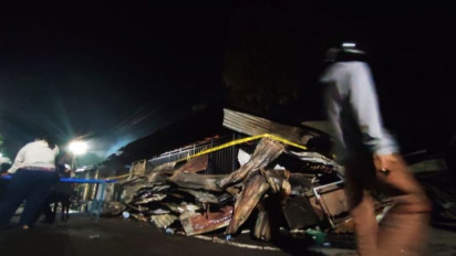 32 Rumah di Asrama Polisi Makassar Hangus Terbakar Diduga Gara-gara Gas Bocor